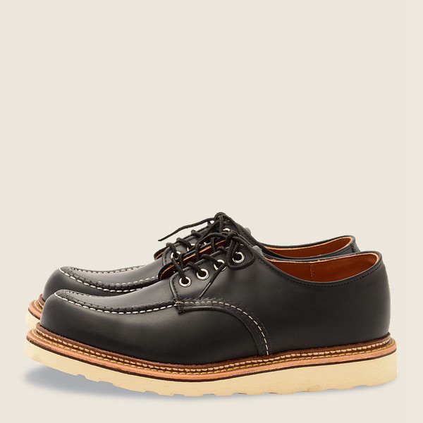 Red Wing Oxford Mens Black - Classic - Chrome Leather - 8910457-TF